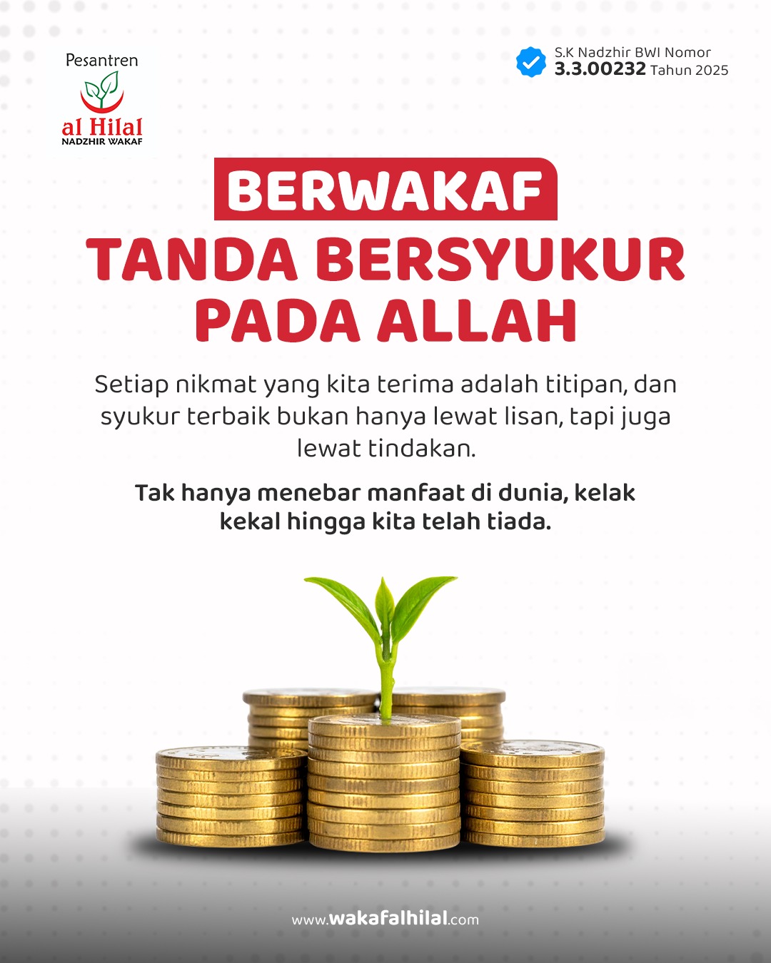 Panduan Wakaf Uang Investasi Akhirat Berkelanjutan